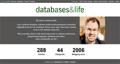 Desktop Screenshot of databasesandlife.com
